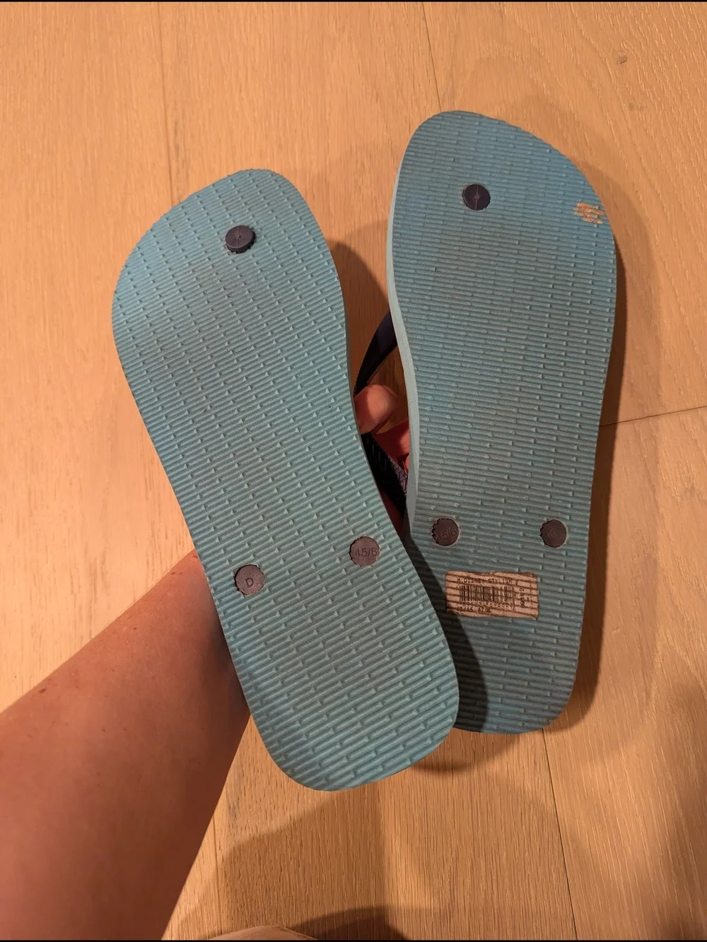 Havaianas Donald Duck Blue Graphic Flip Flops